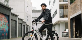 E-Bike rider