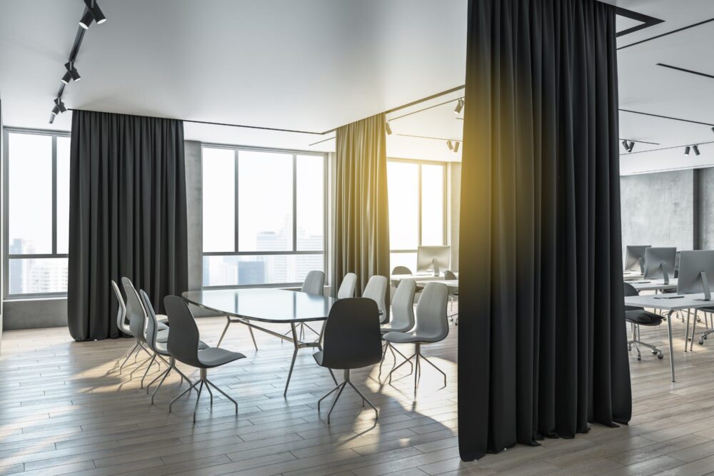Businesses and Soundproof Curtains